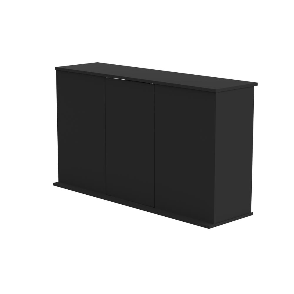 55 Gallon Black Upright Aquarium Stand. Picture 1
