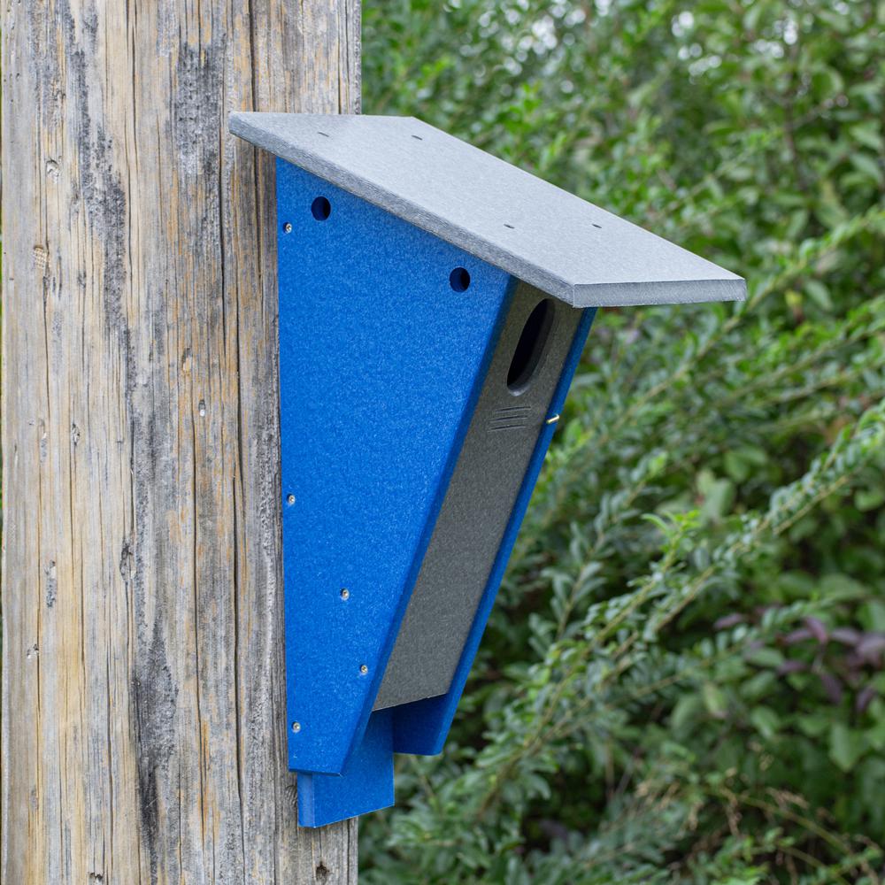 Peterson Blue Bird House Made with High Density Poly Resin. Picture 6