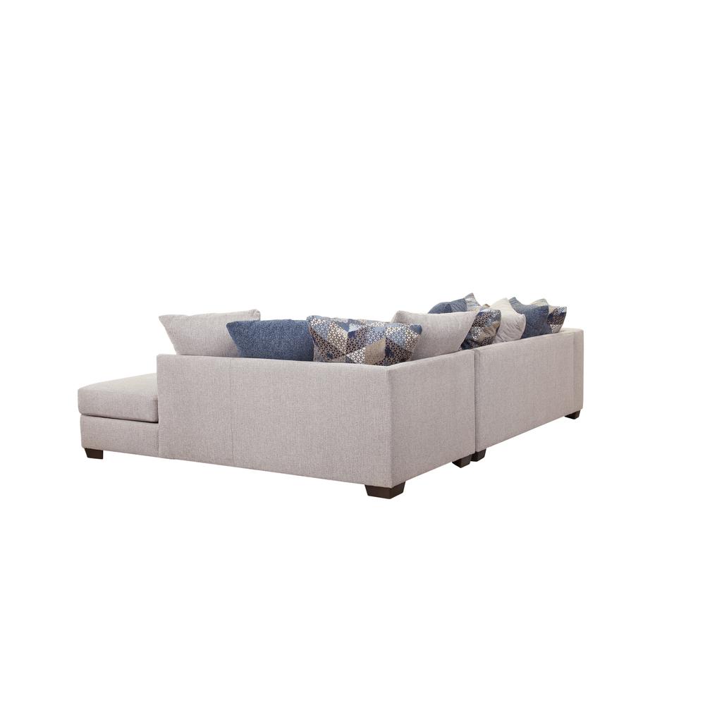 American Furniture L Shaped Sectional Sofa with 9 Loose Back Pillows and 2 Accent Pillows. Picture 3