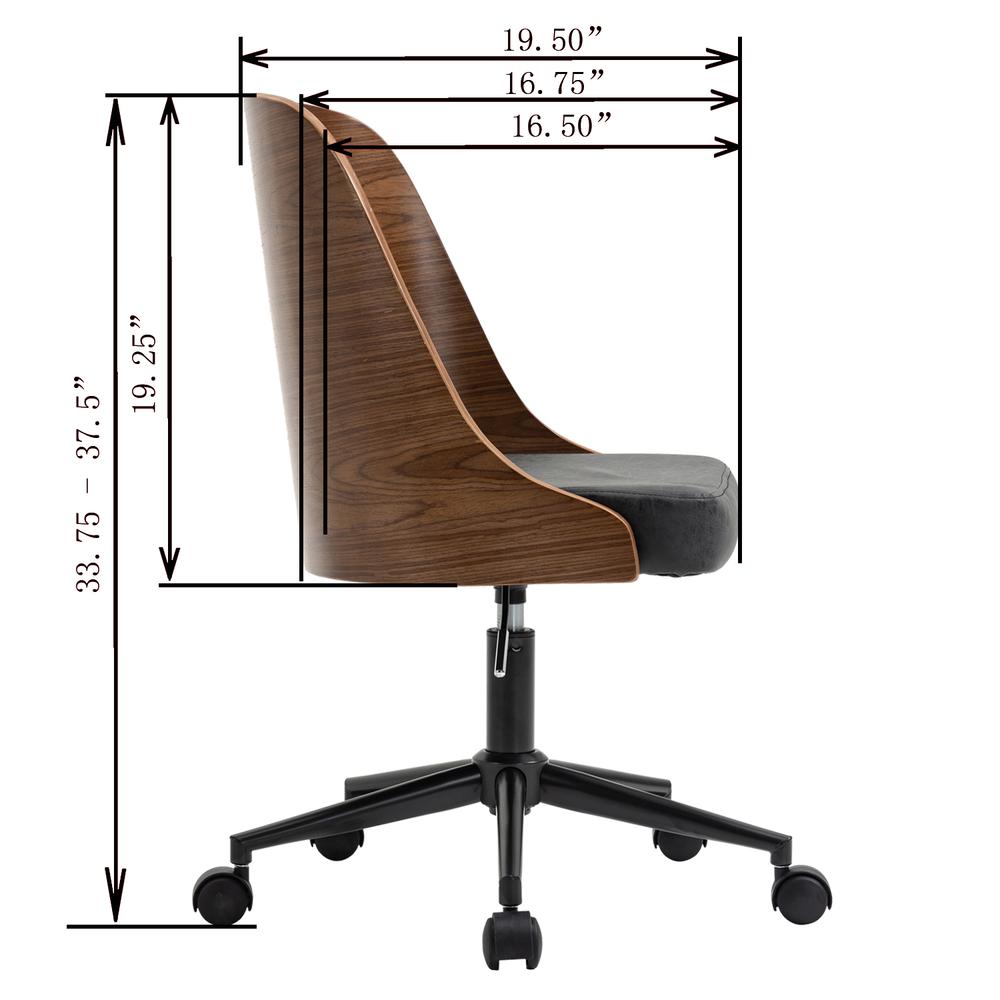 OS Home and Office Model AW804 Home Office Chair. Picture 4