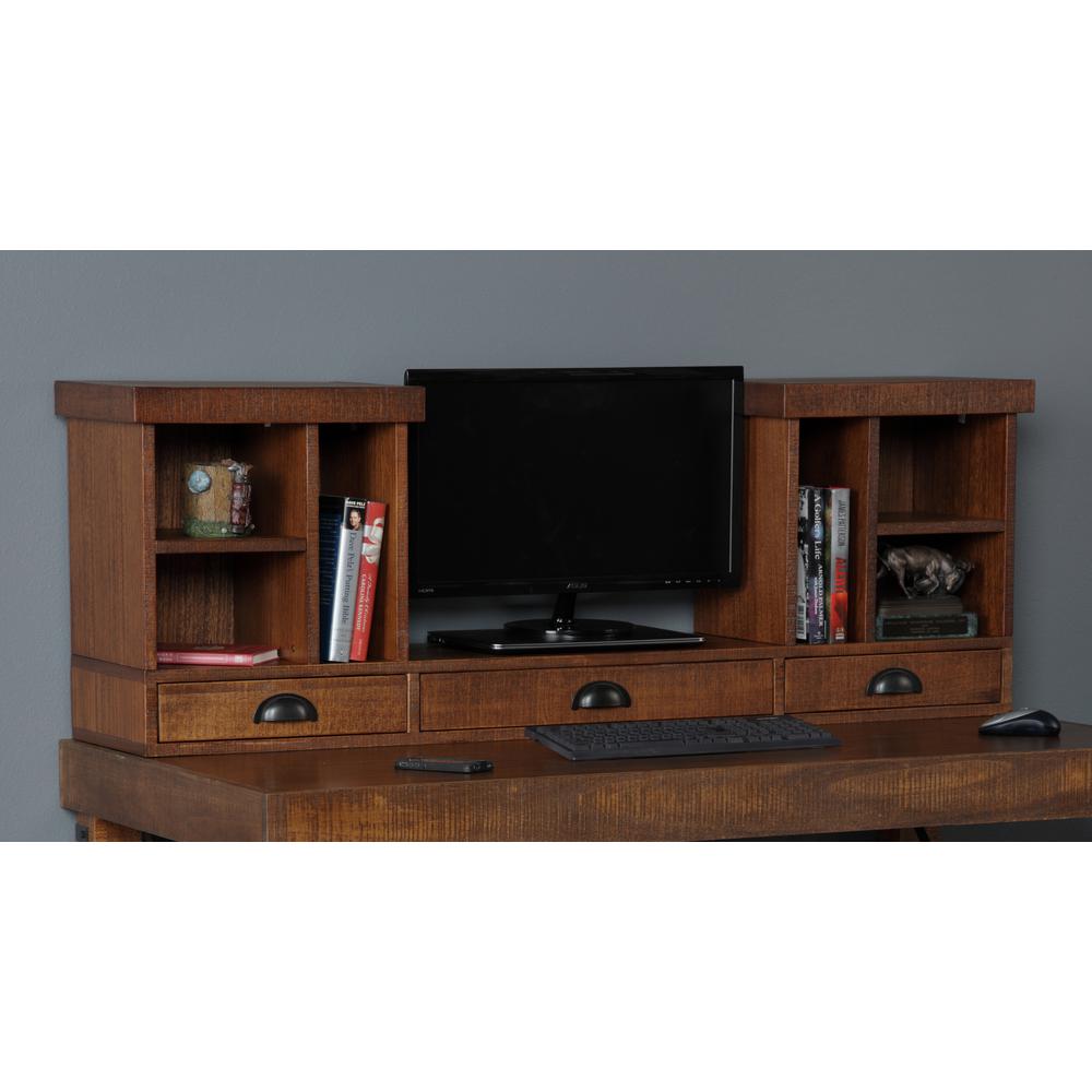 Industrial Collection Three Drawer Monitor Hutch for models 33220 and 33222. Picture 1