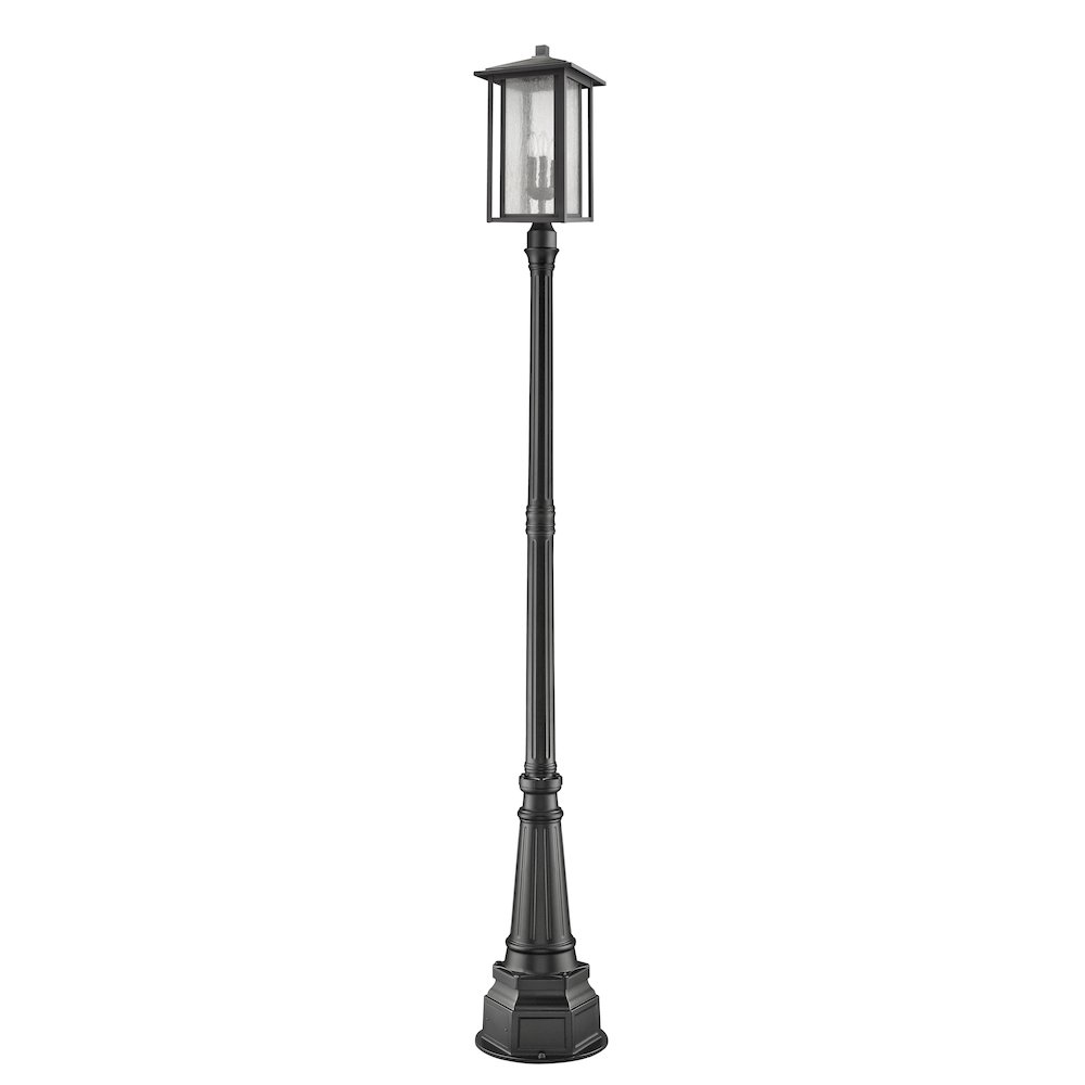 Z-Lite 3 Light Outdoor Post Mounted Fixture. Picture 2