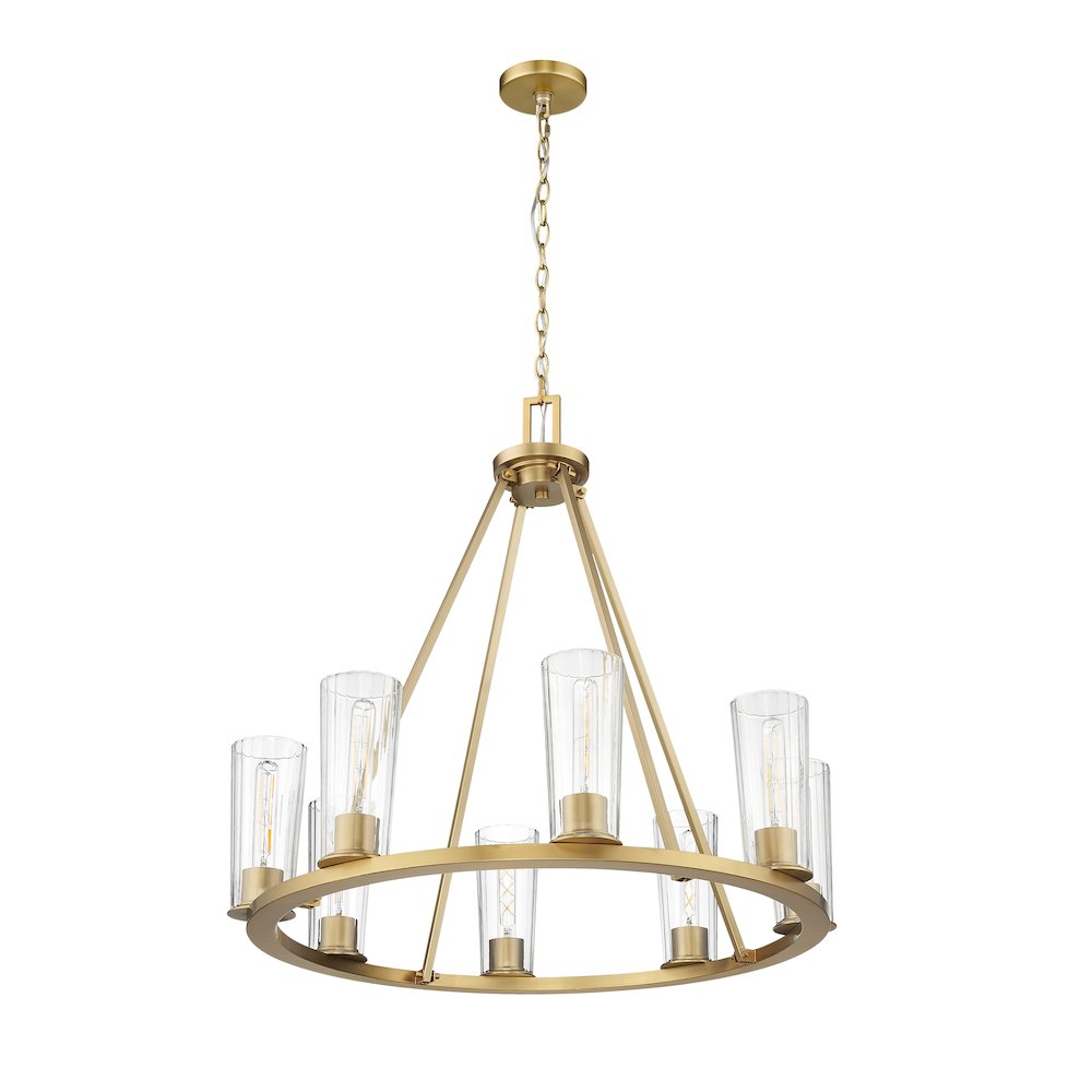 Z-Lite 8 Light Chandelier. Picture 5