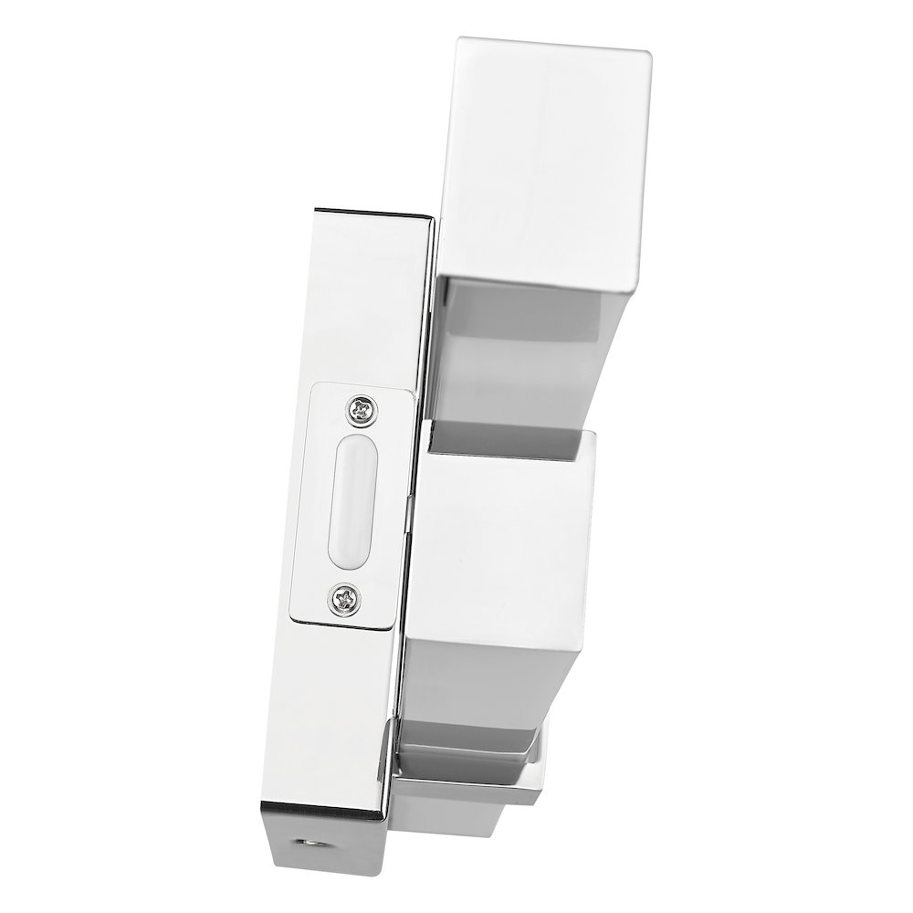 Z-Lite Zane 2 Light Vanity in Chrome  Frame Finish. Picture 4