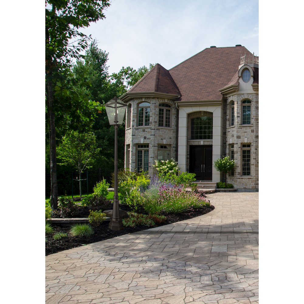 Z-Lite 4 Light Outdoor Post Mounted Fixture. Picture 6