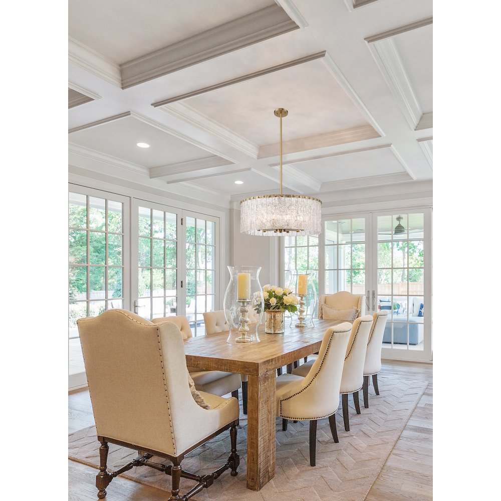 Z-Lite 10 Light Chandelier. Picture 7