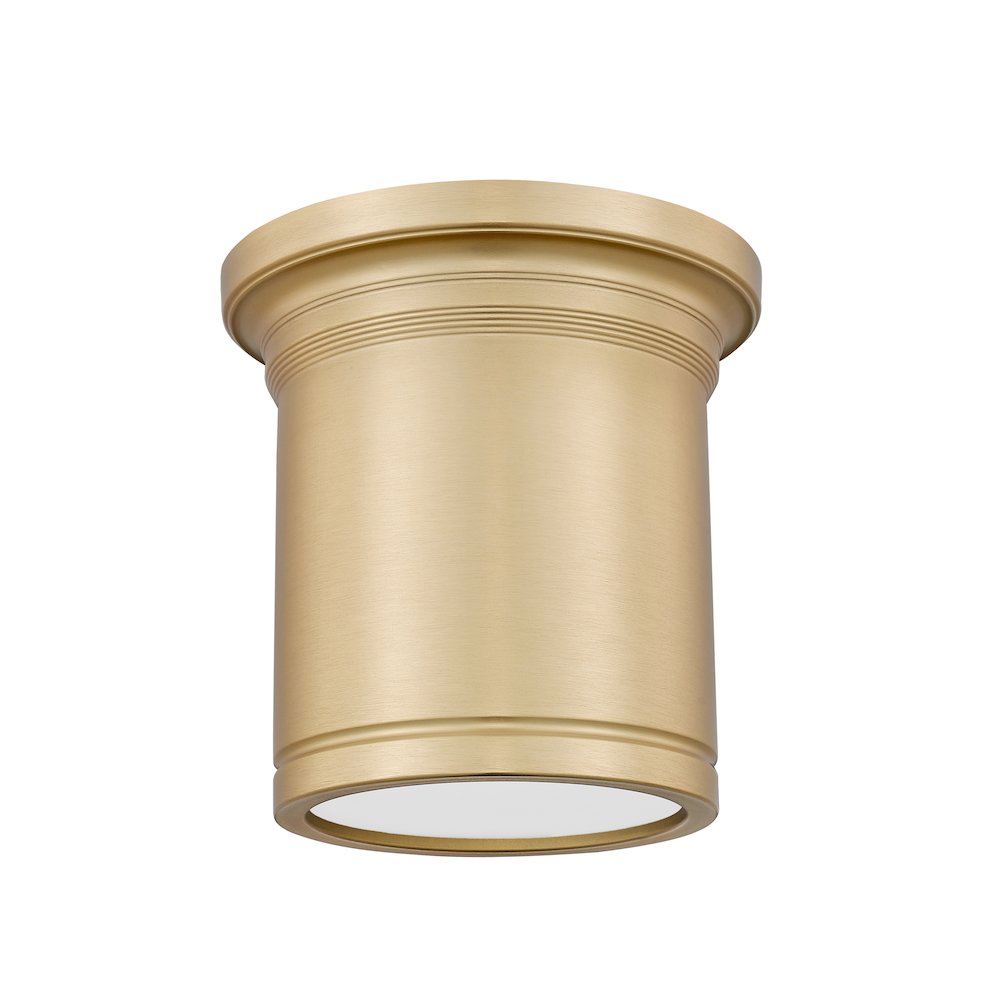Z-Lite 1 Light Flush Mount, Modern Gold. Picture 7