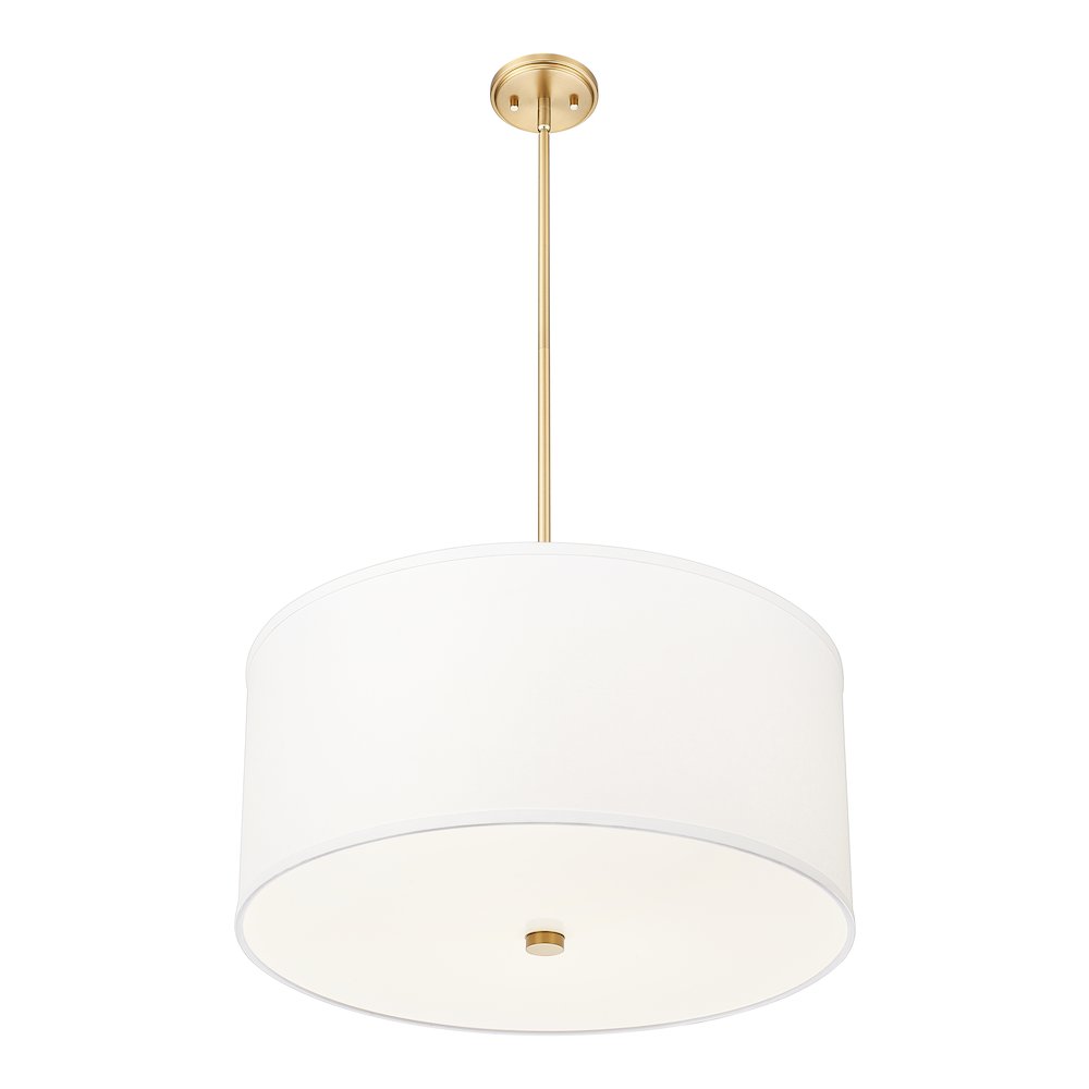 Z-Lite 1 Light Pendant, Modern Gold. Picture 3