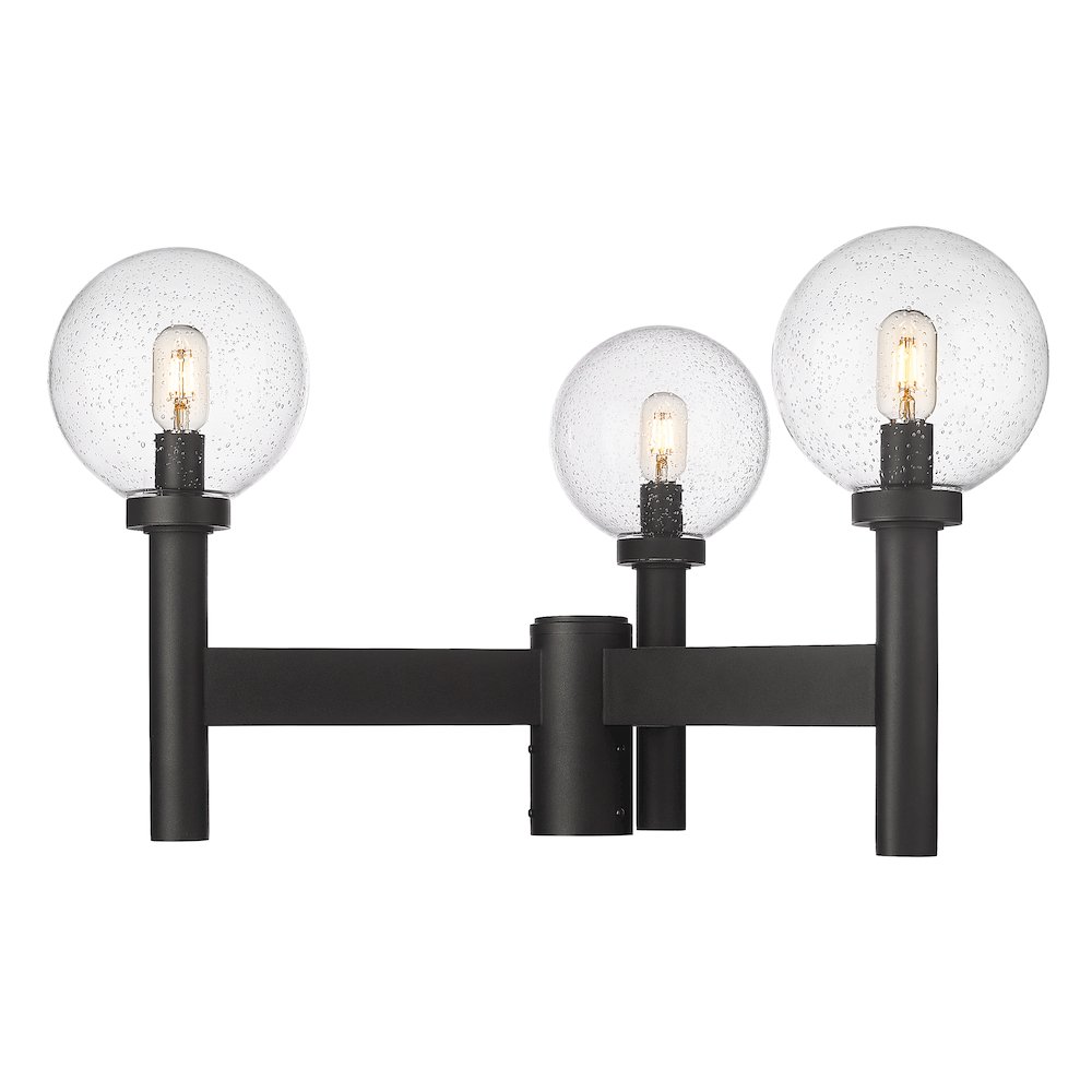 Z-Lite 3 Light Outdoor Post Mount Fixture. Picture 1