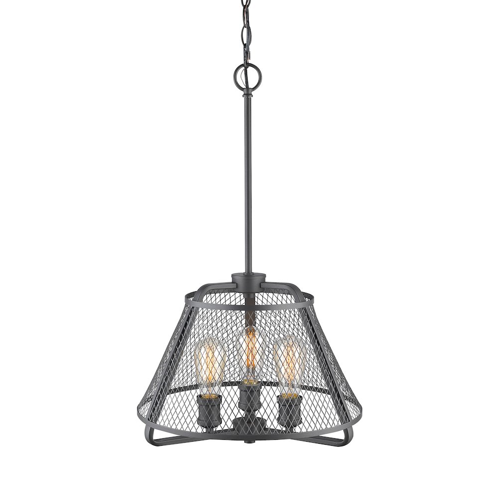 Z-Lite 3 Light Pendant. Picture 3