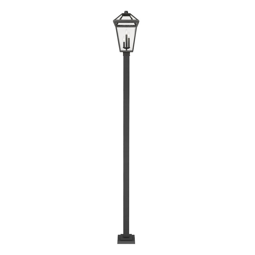 Z-Lite 3 Light Outdoor Post Mounted Fixture. Picture 2