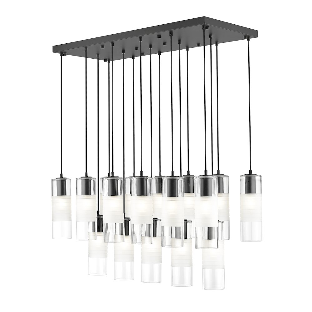 Z-Lite 17 Light Linear Chandelier. Picture 1
