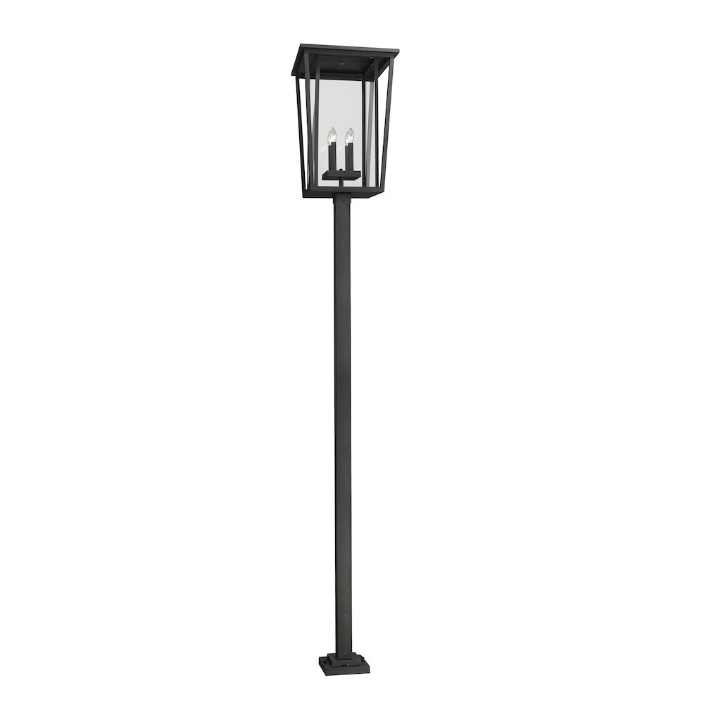 Z-Lite 4 Light Outdoor Post Mounted Fixture. Picture 3