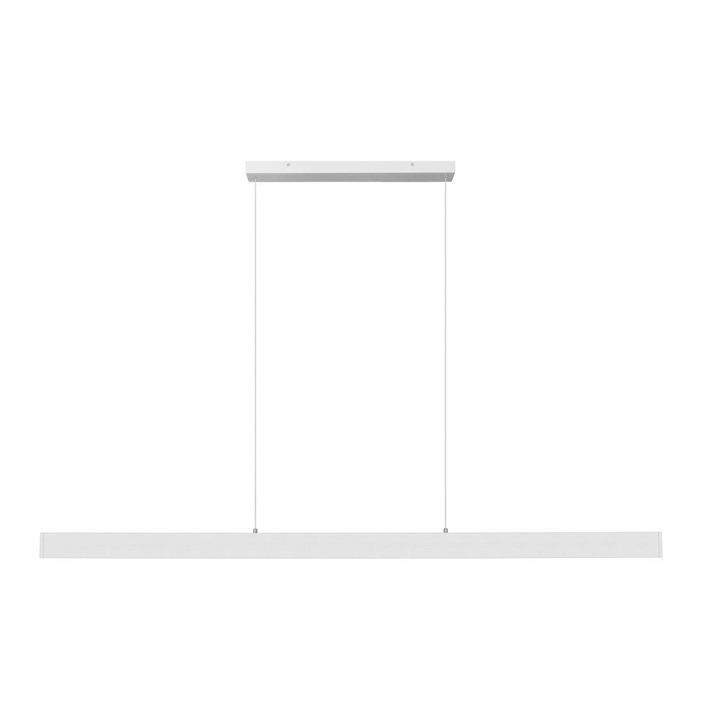 Z-Lite 1 Light Linear Chandelier, Brushed Nickel. Picture 2