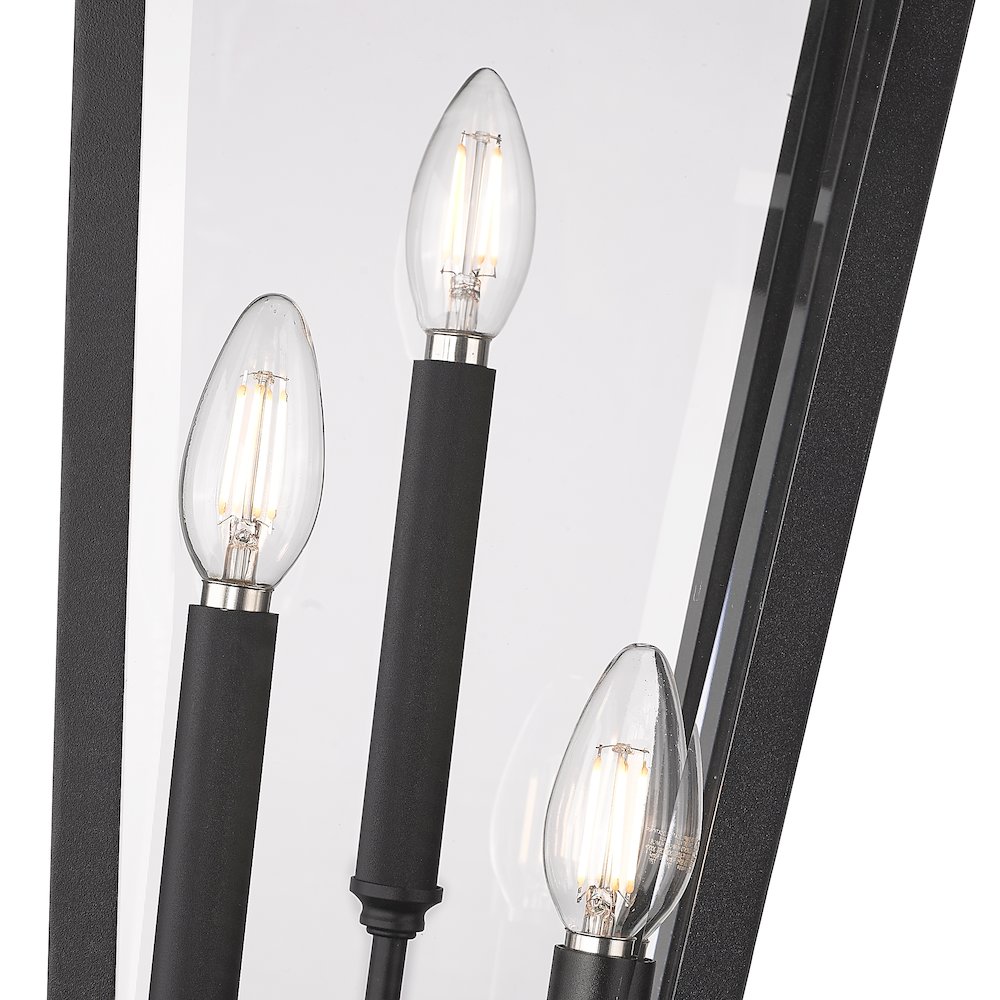 Z-Lite 3 Light Outdoor Post Mounted Fixture. Picture 4