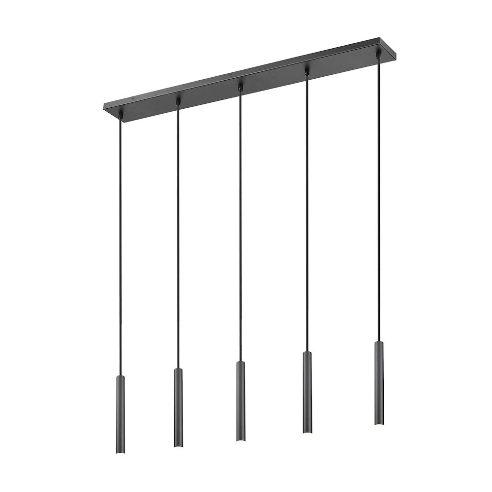 Z-Lite 5 Light Linear Chandelier. Picture 1