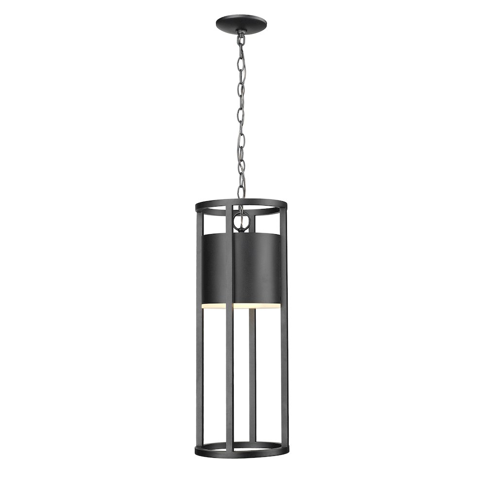 Z-Lite 1 Light Outdoor Chain Mount Ceiling Fixture. Picture 1