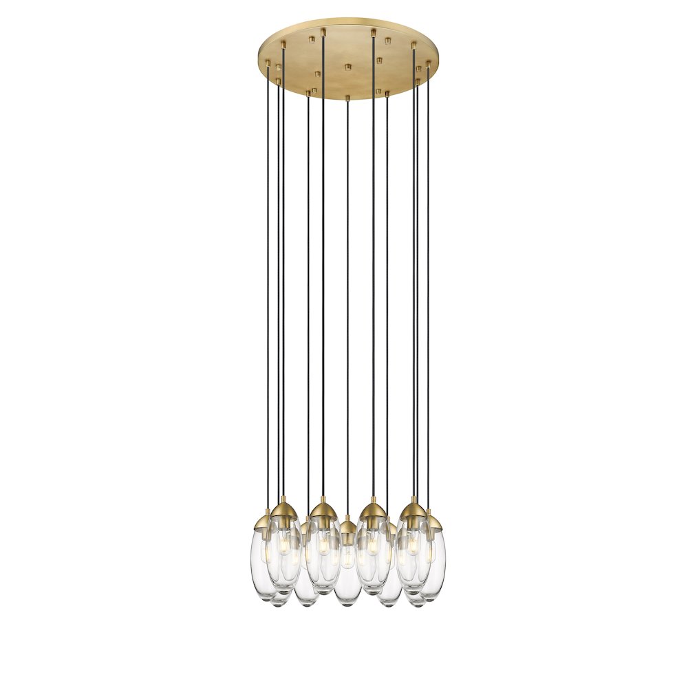 Z-Lite 11 Light Chandelier. Picture 2