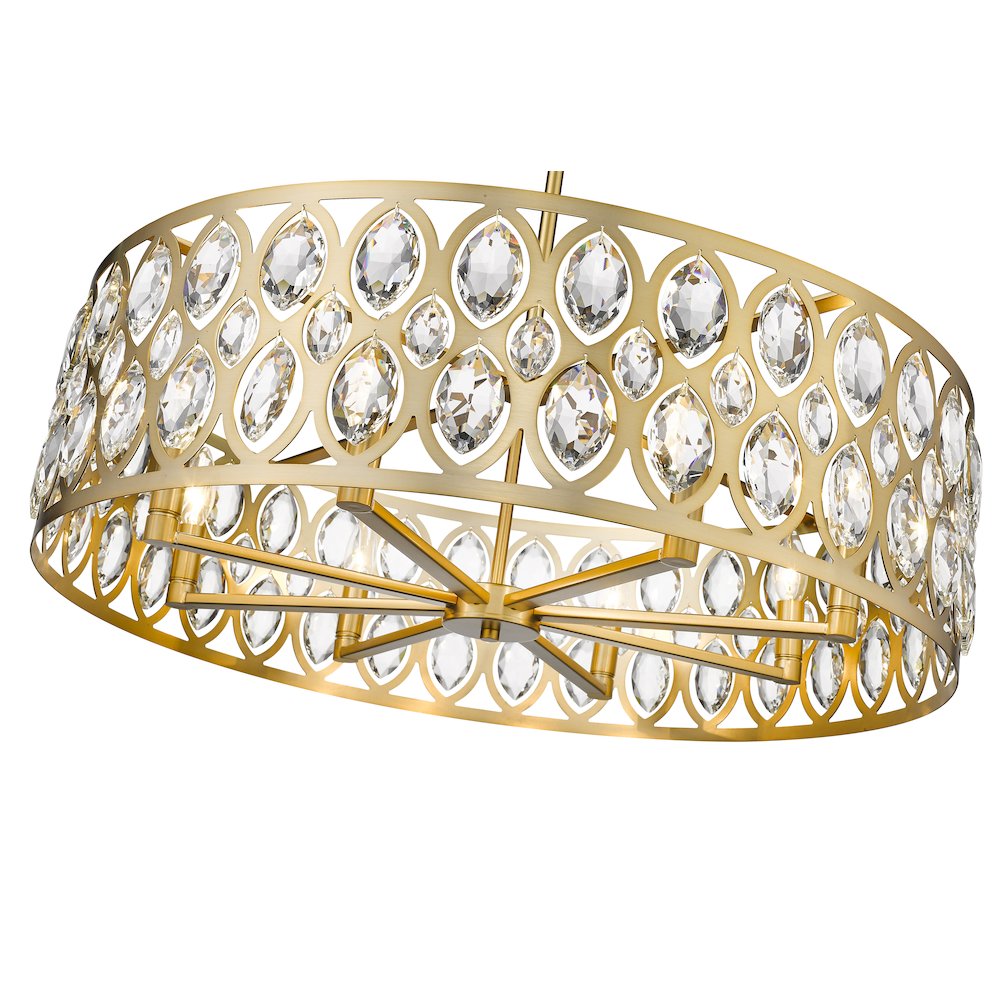 Z-Lite 8 Light Chandelier. Picture 4