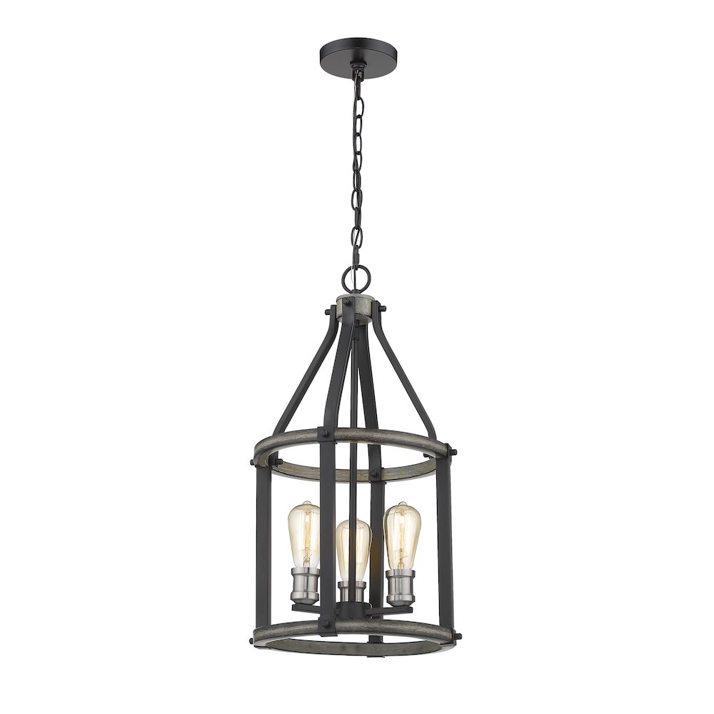 Z-Lite 3 Light Pendant. Picture 4
