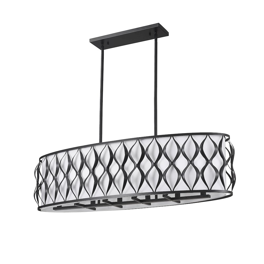Z-Lite 10 Light Linear Chandelier. Picture 5