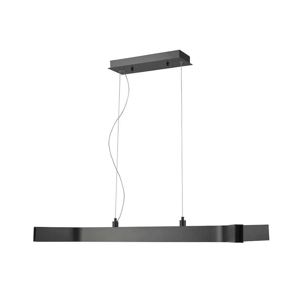 Z-Lite 1 Light Linear Chandelier. Picture 3