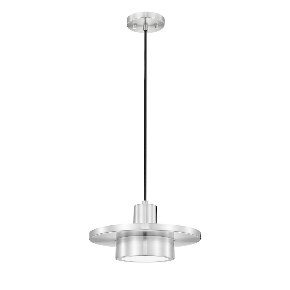 Z-Lite 1 Light Pendant, Brushed Nickel. Picture 7