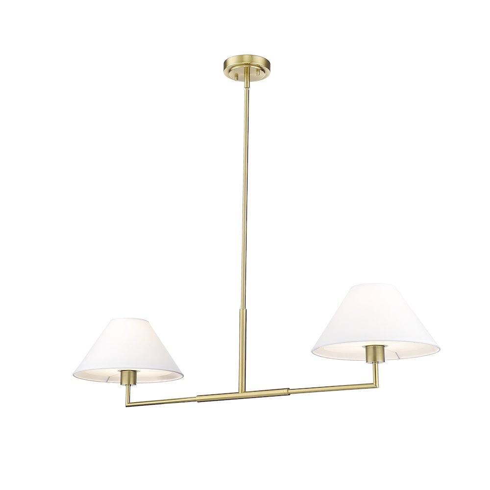 Z-Lite 2 Light Chandelier. Picture 2