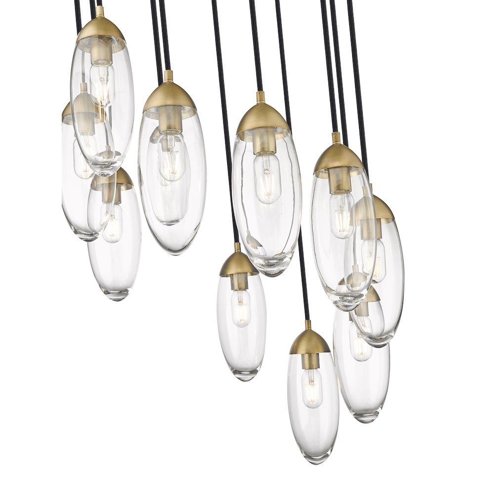 Z-Lite 11 Light Chandelier. Picture 4