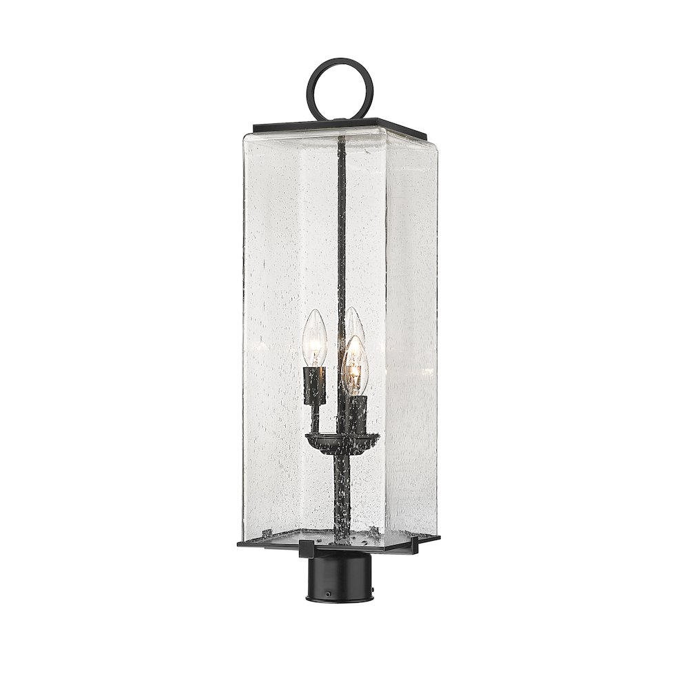 Z-Lite 3 Light Outdoor Post Mount Fixture. Picture 3