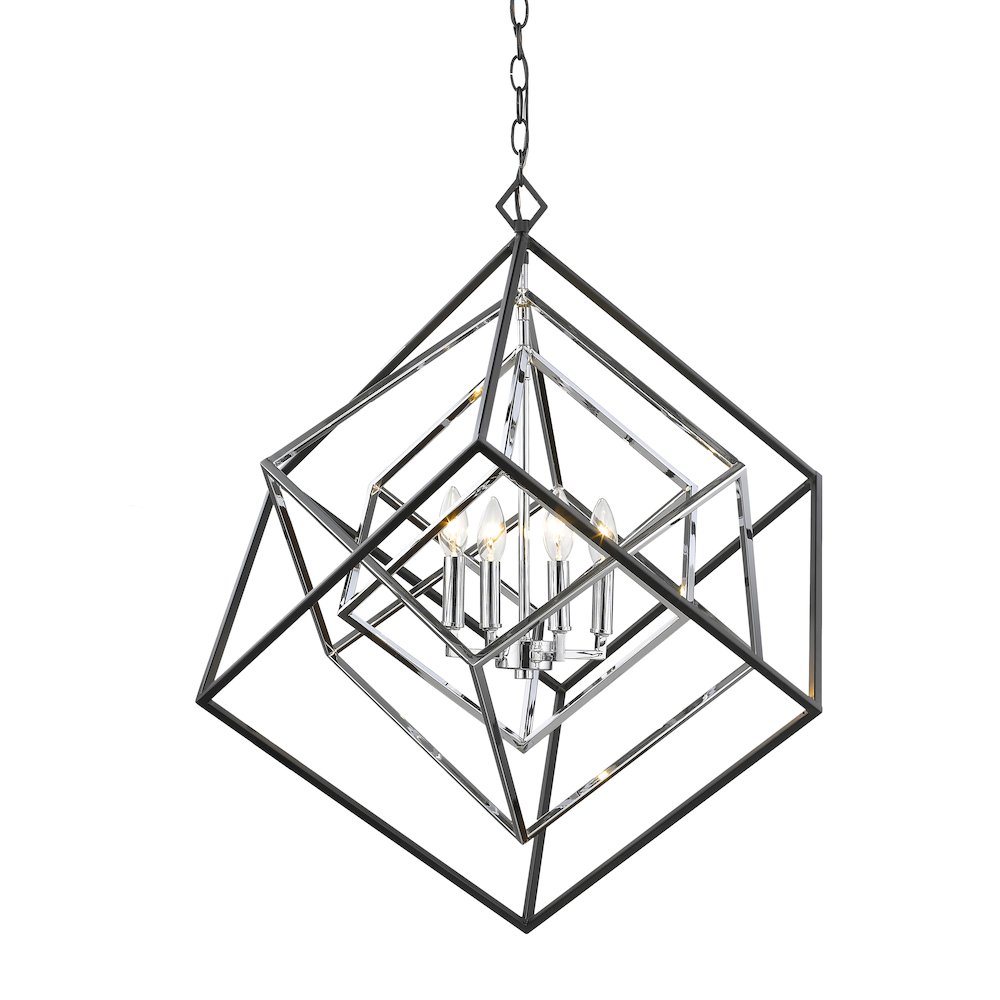 Z-Lite 4 Light Chandelier. Picture 3