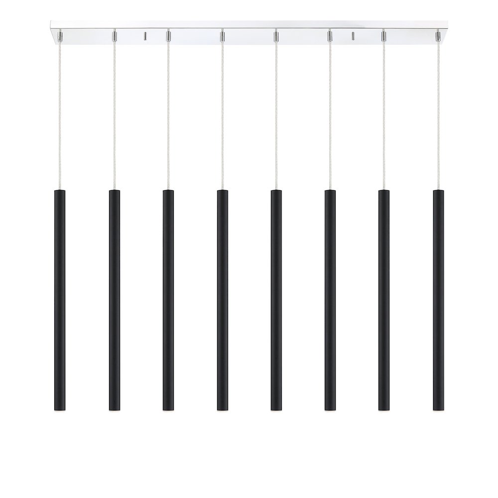Z-Lite 8 Light Linear Chandelier. Picture 4
