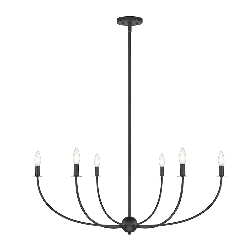 Z-Lite 6 Light Chandelier. Picture 2