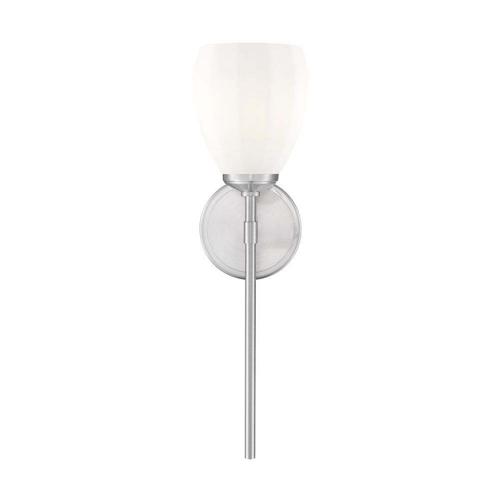 Z-Lite Oren 1 Light Wall Sconce in Brushed Nickel color, Steel frame. Picture 2