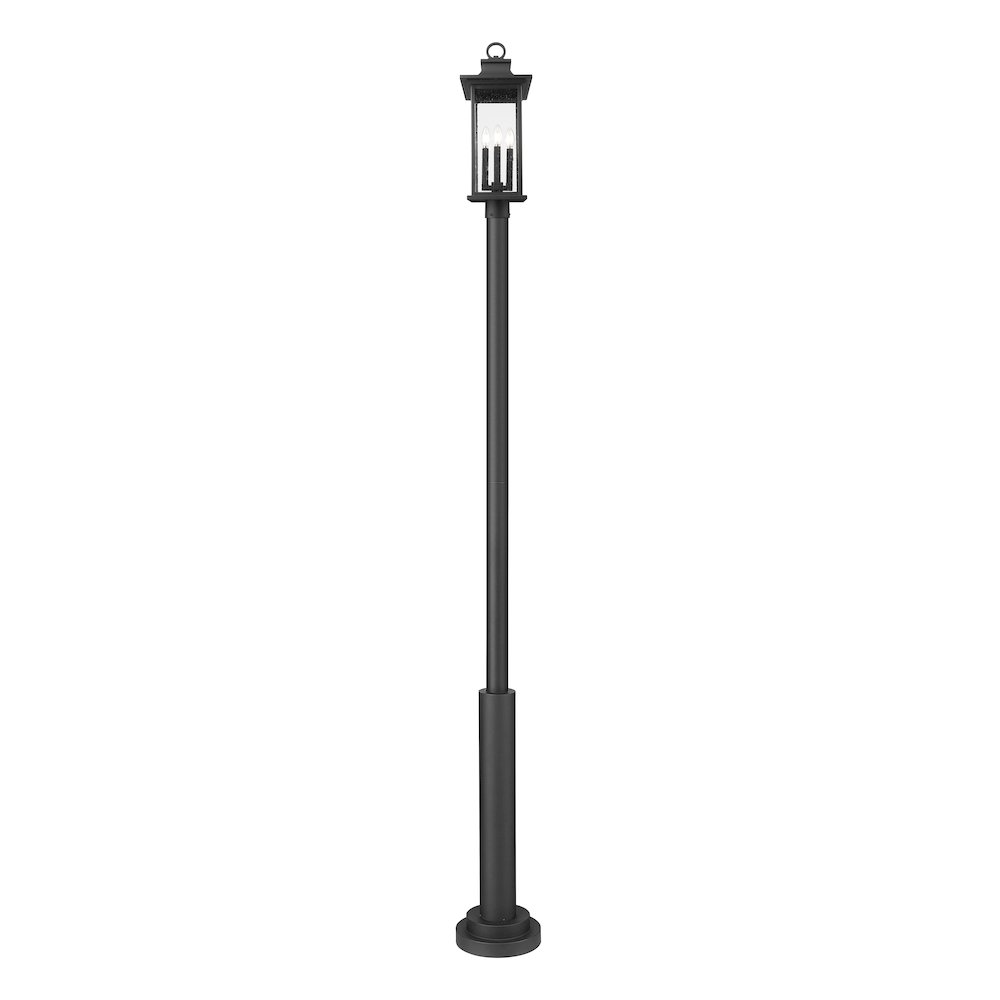Z-Lite 4 Light Outdoor Post Mounted Fixture. Picture 2
