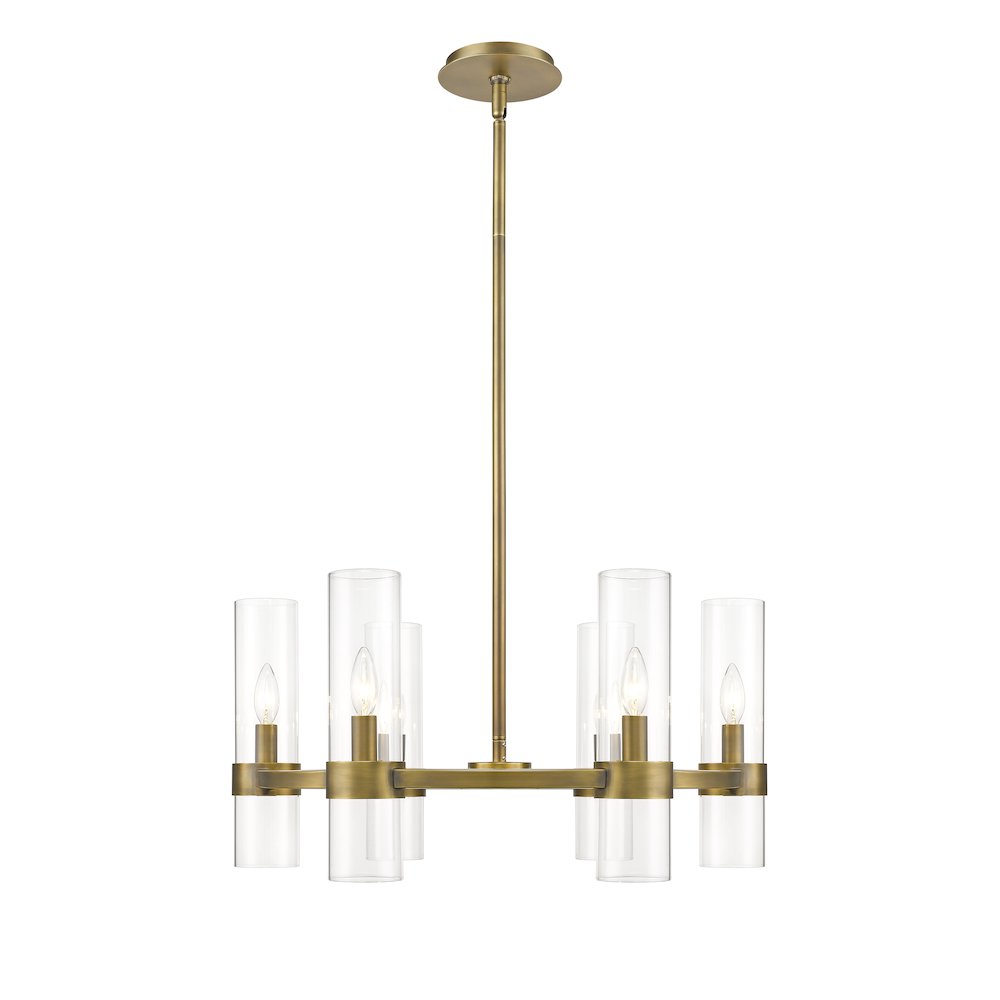 Z-Lite 6 Light Chandelier. Picture 2