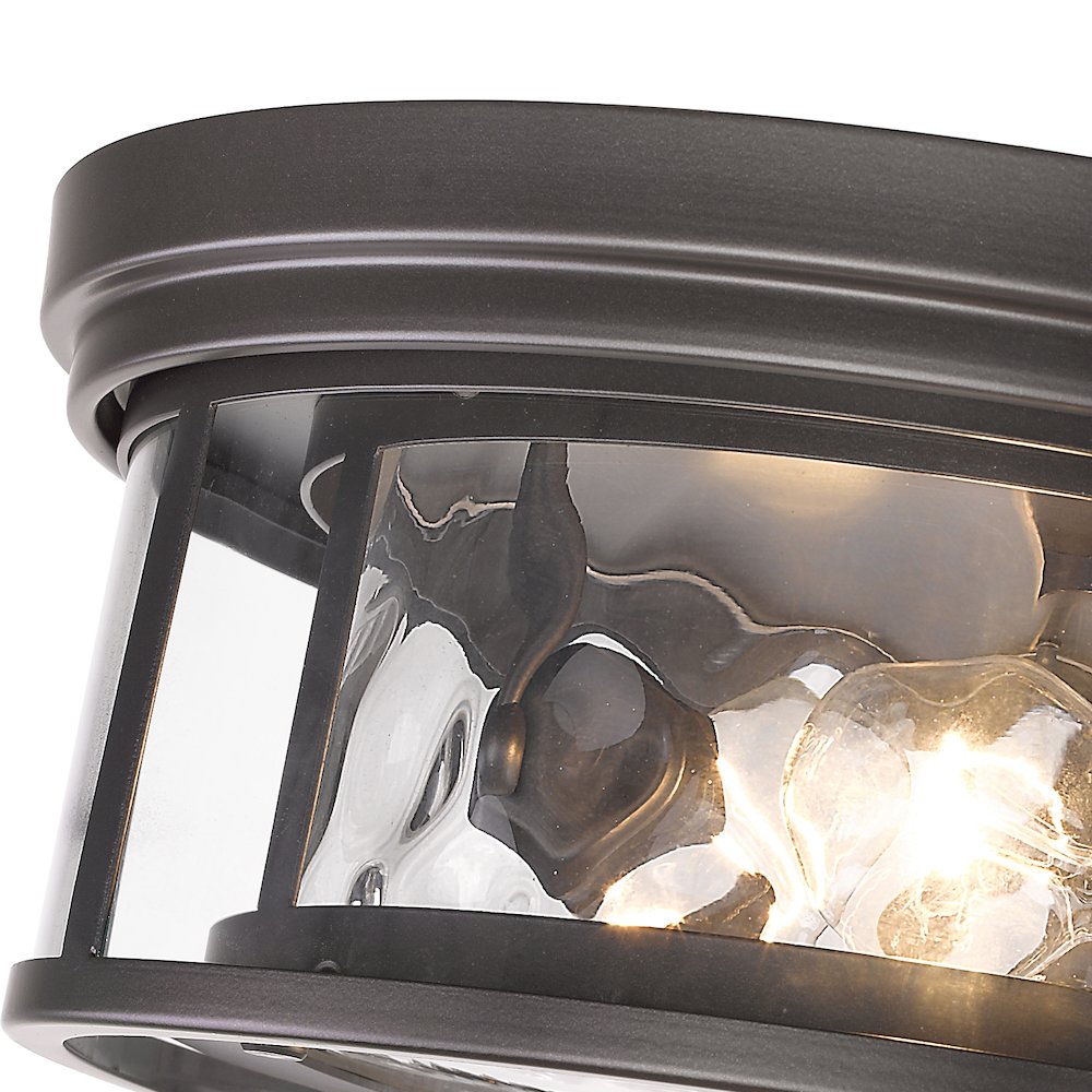 Z-Lite 3 Light Flush Mount. Picture 4
