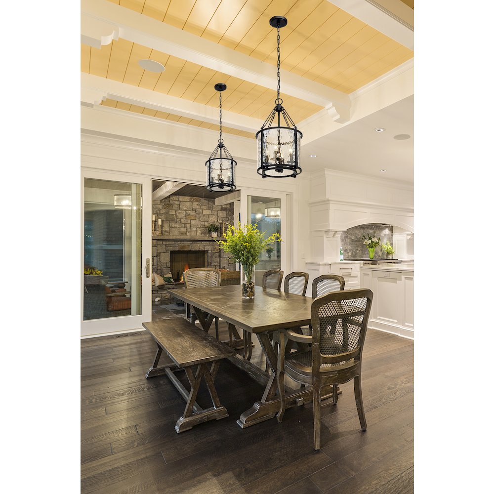 Z-Lite 4 Light Pendant. Picture 6