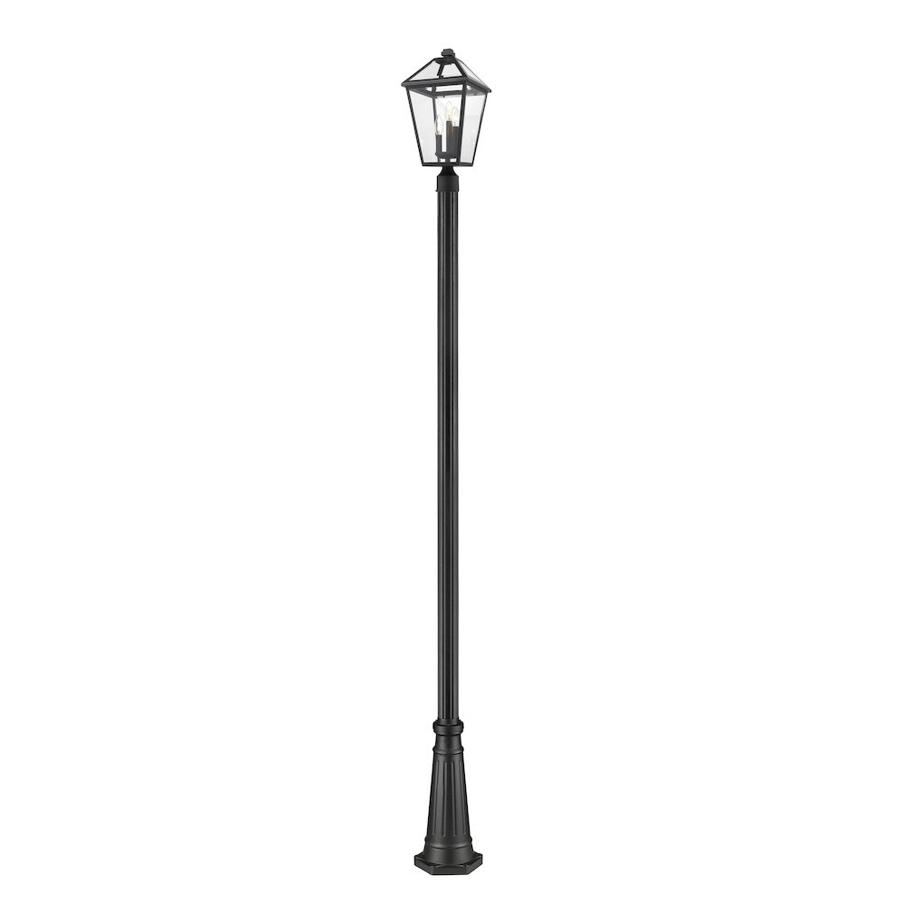 Z-Lite 3 Light Outdoor Post Mounted Fixture. Picture 1