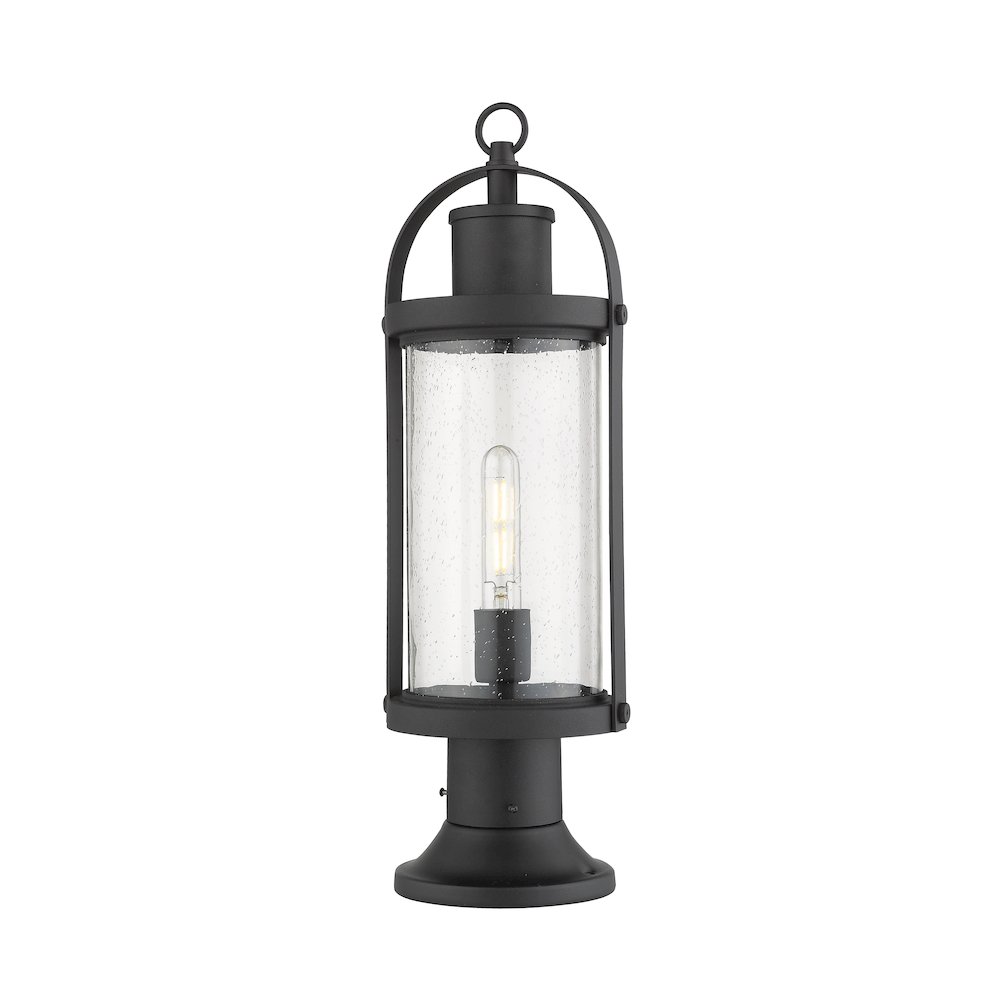Z-Lite 1 Light Outdoor Pier Mounted Fixture. Picture 4