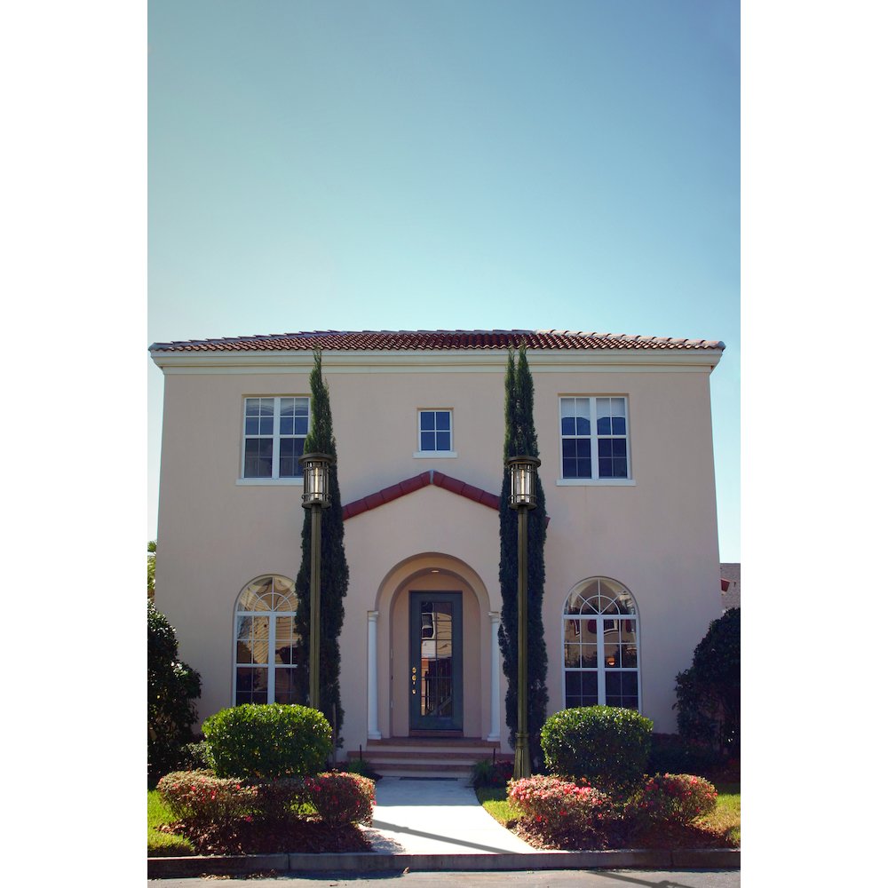 Z-Lite 1 Light Outdoor Post Mounted Fixture. Picture 2