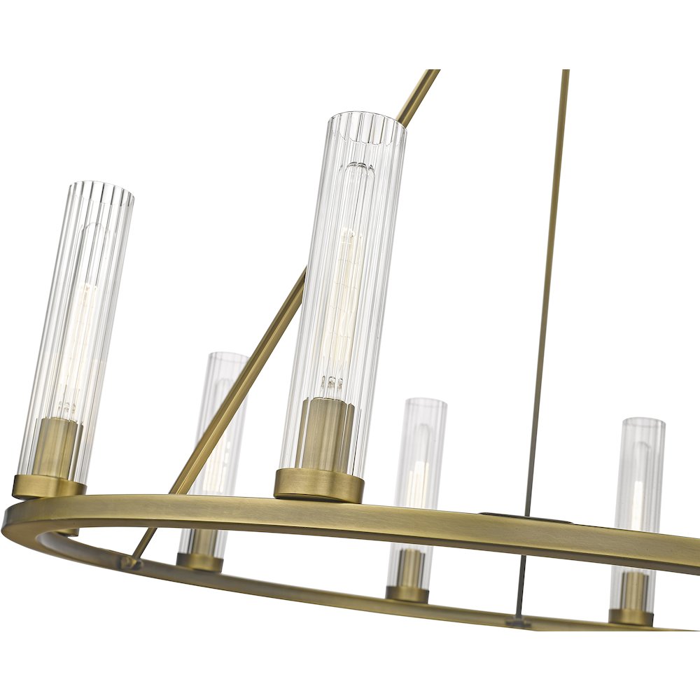 Z-Lite 10 Light Chandelier. Picture 4