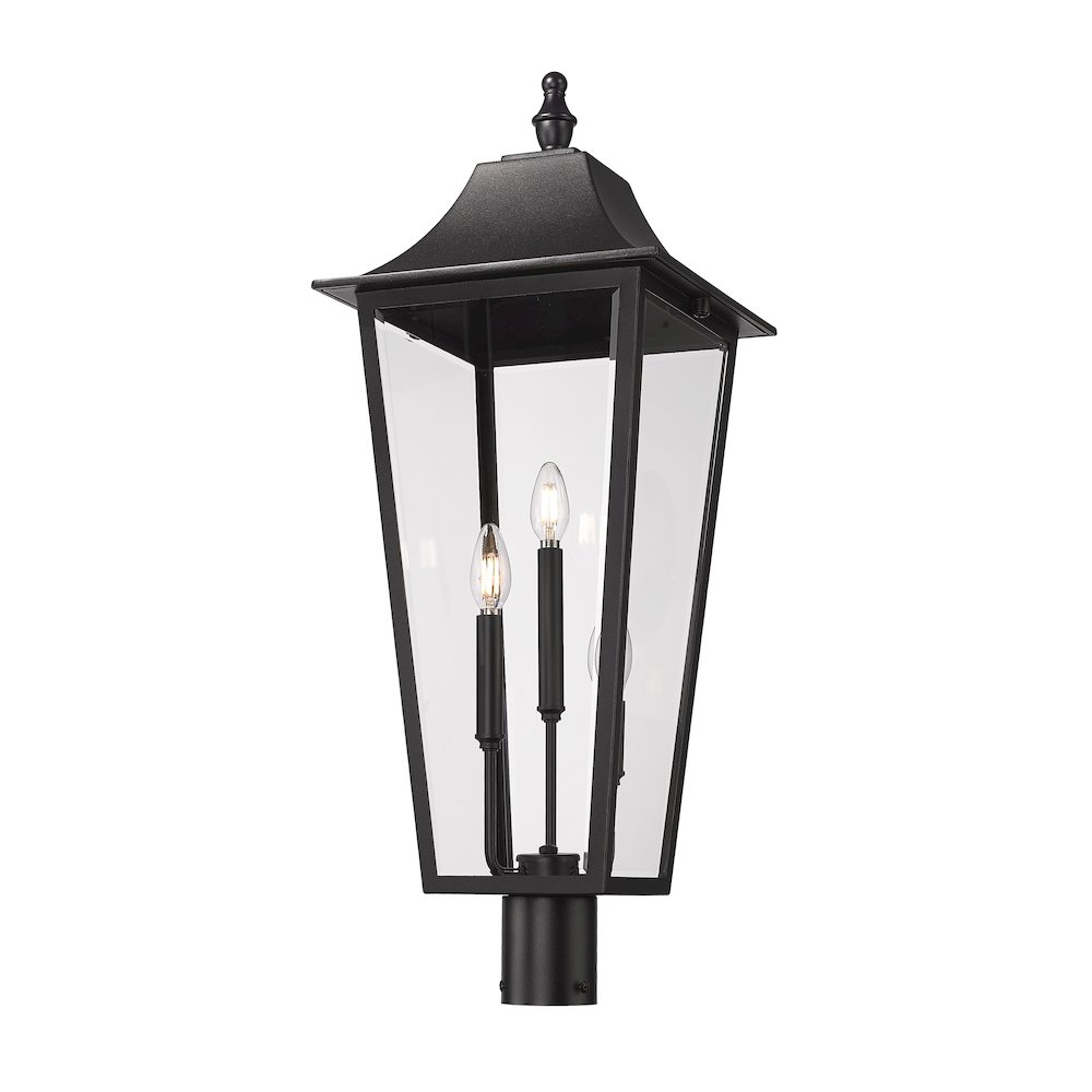 Z-Lite 3 Light Outdoor Post Mount Fixture. Picture 2