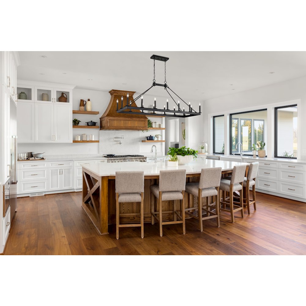 Z-Lite 16 Light Linear Chandelier. Picture 6