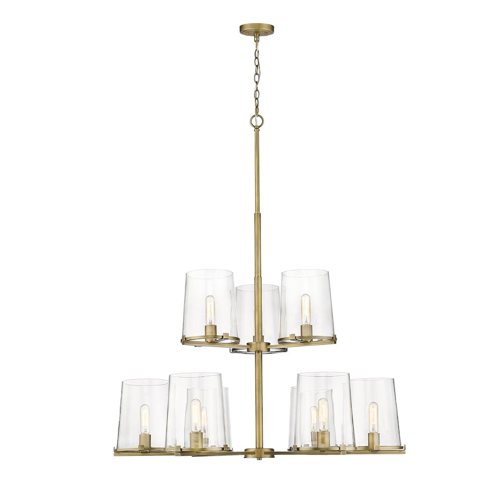 Z-Lite 9 Light Chandelier. Picture 2