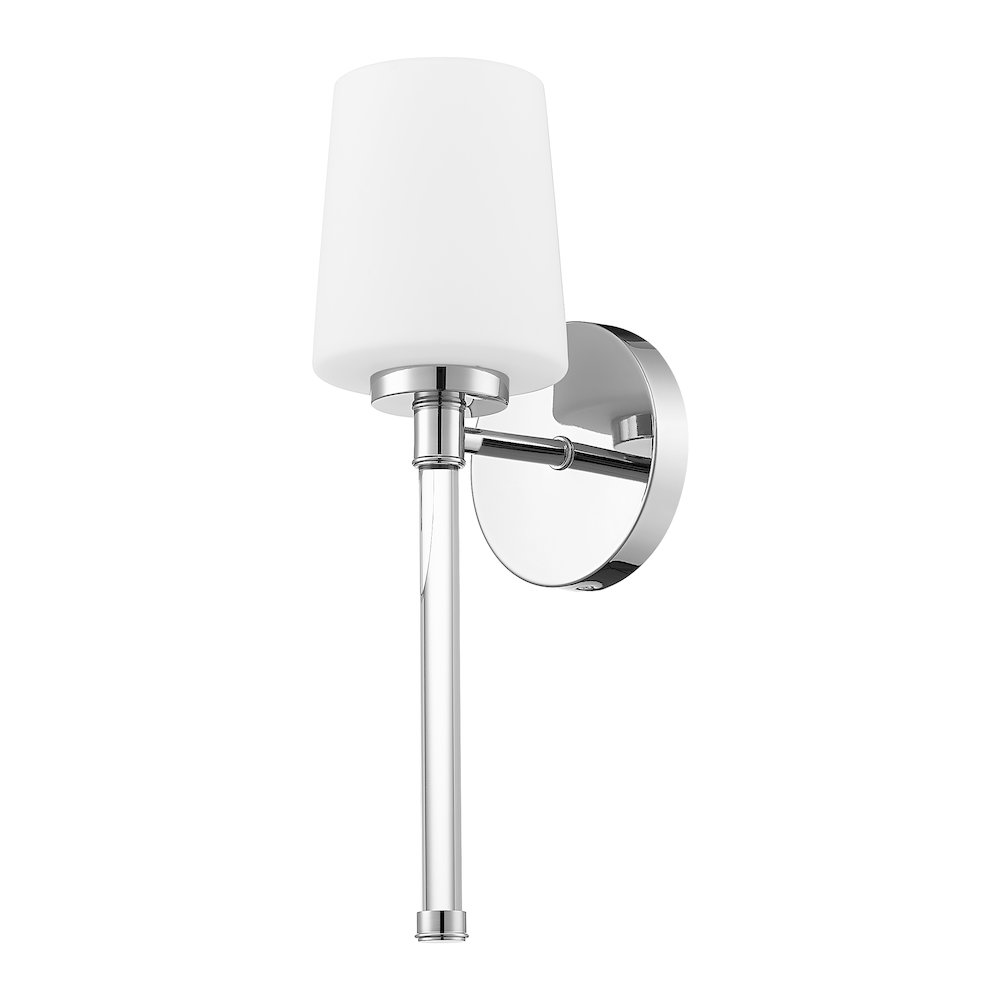 Z-Lite 1 Light Wall Sconce, Chrome. Picture 7