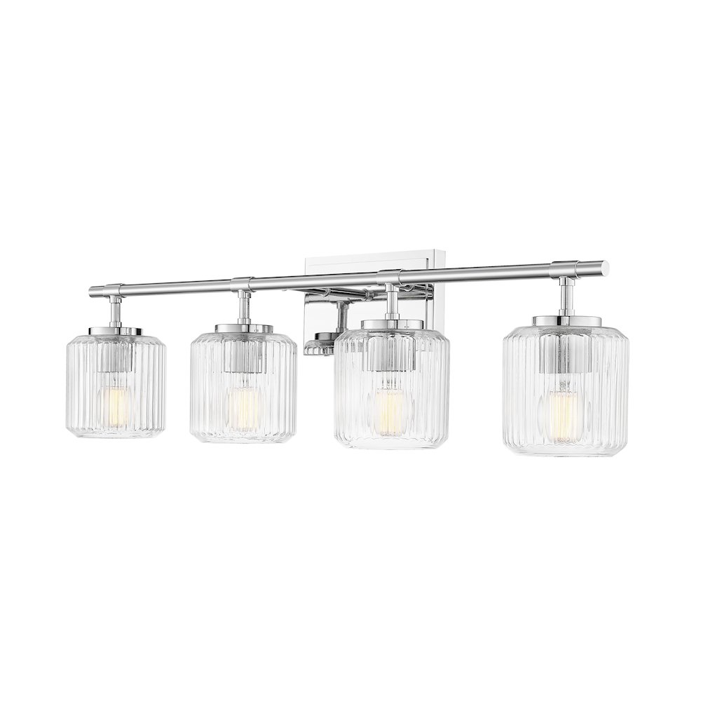 Z-Lite 4 Light Vanity. Picture 1