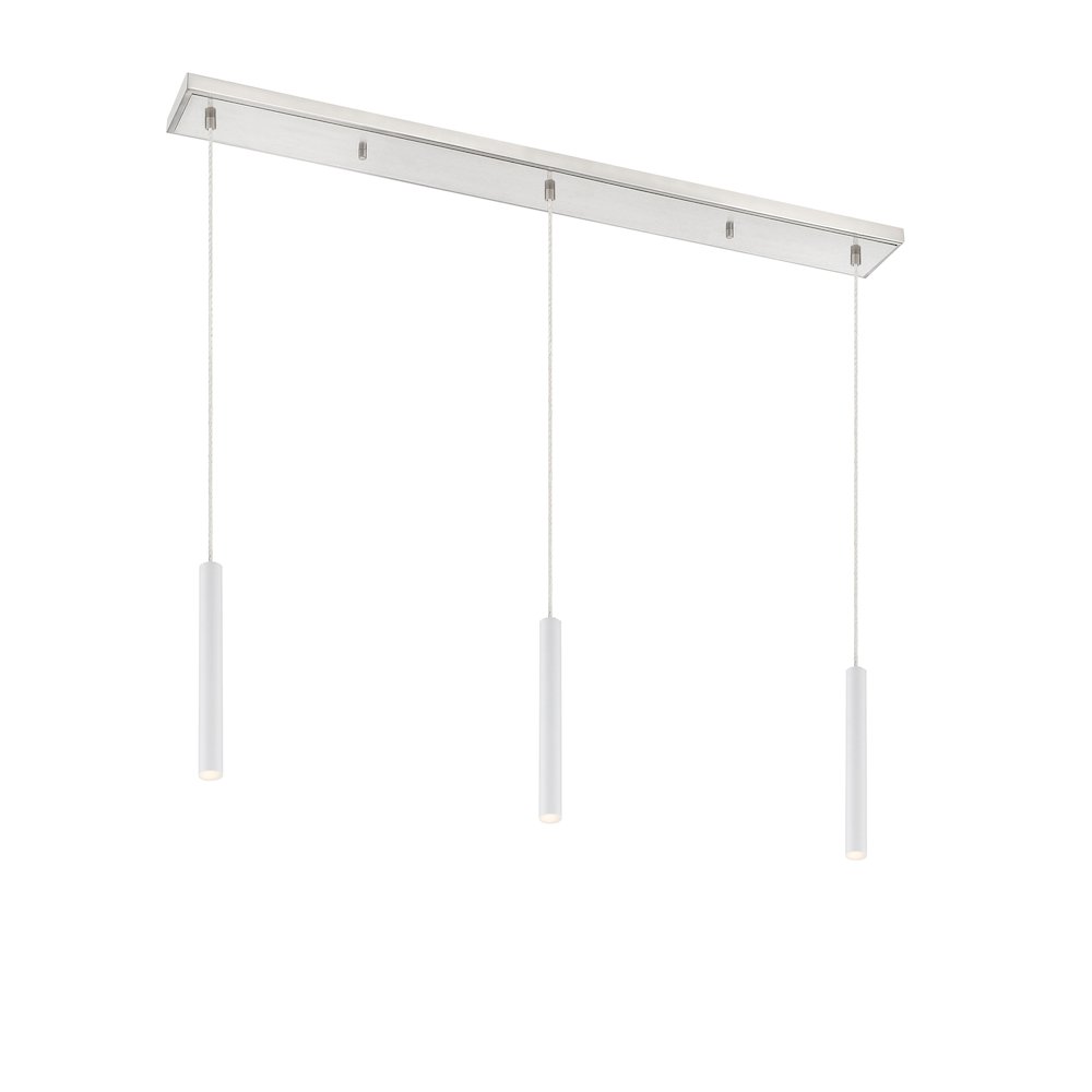 Z-Lite 3 Light Linear Chandelier. Picture 1