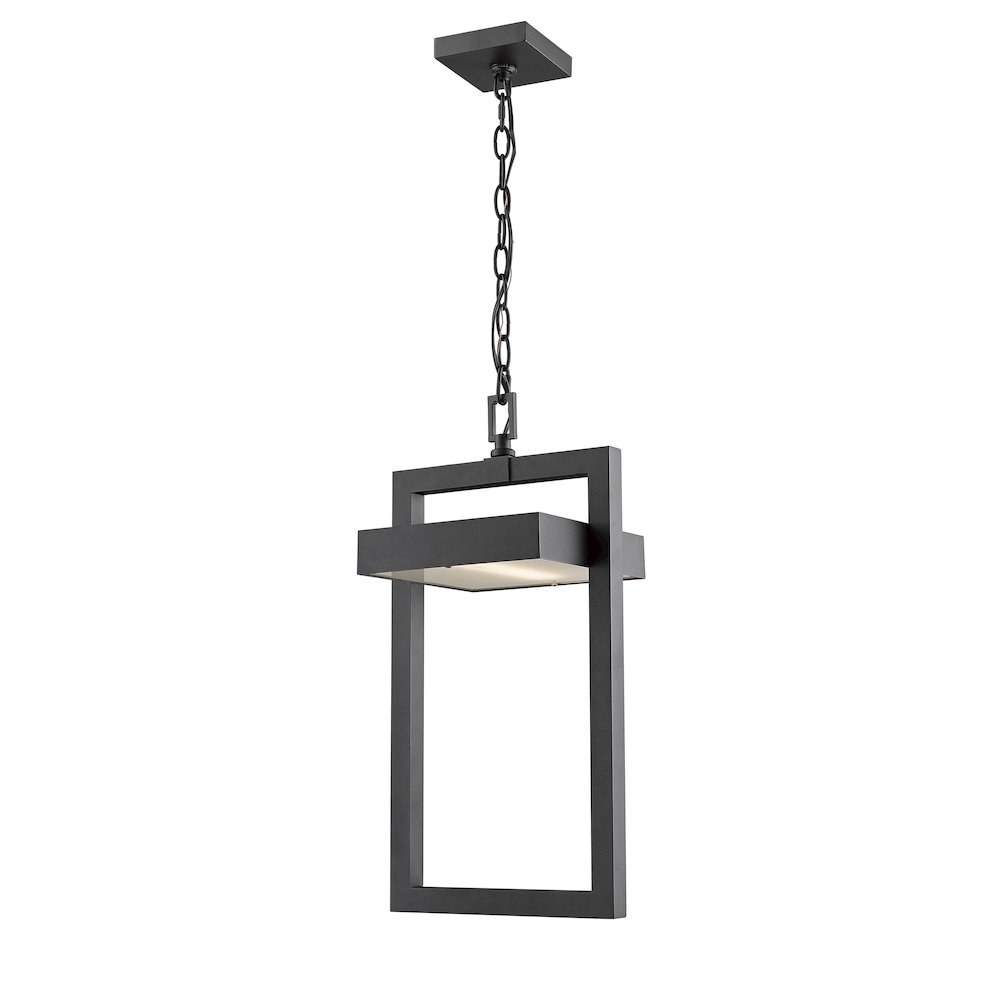 Z-Lite 1 Light Outdoor Chain Mount Ceiling Fixture. Picture 1