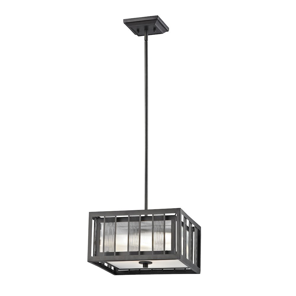 Z-Lite 3 Light Pendant. Picture 1